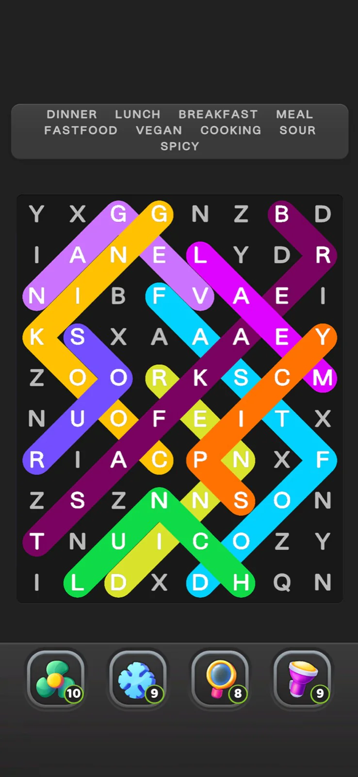 Word Bend word puzzle gameplay