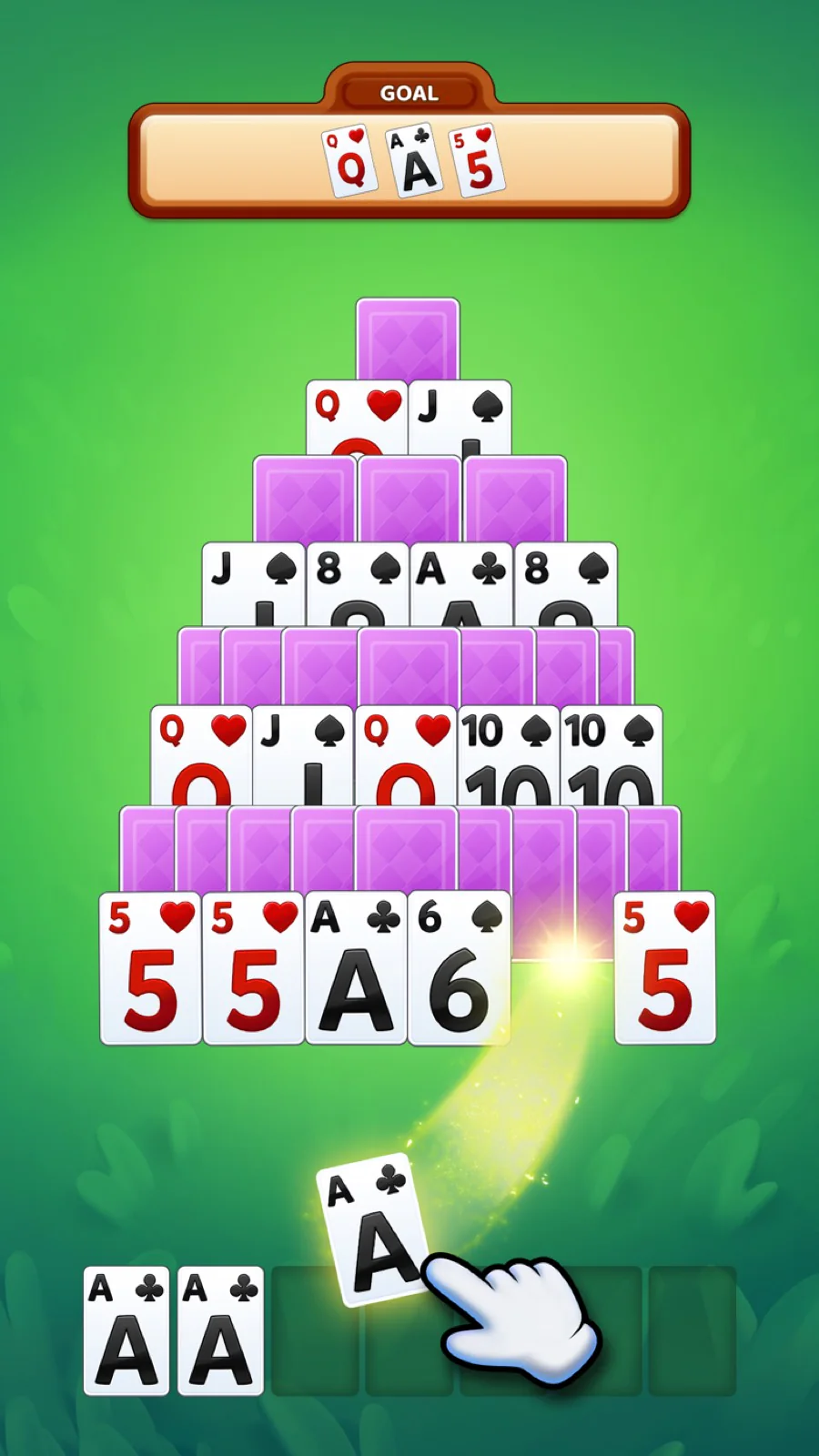 Card Match Solitaire cards
