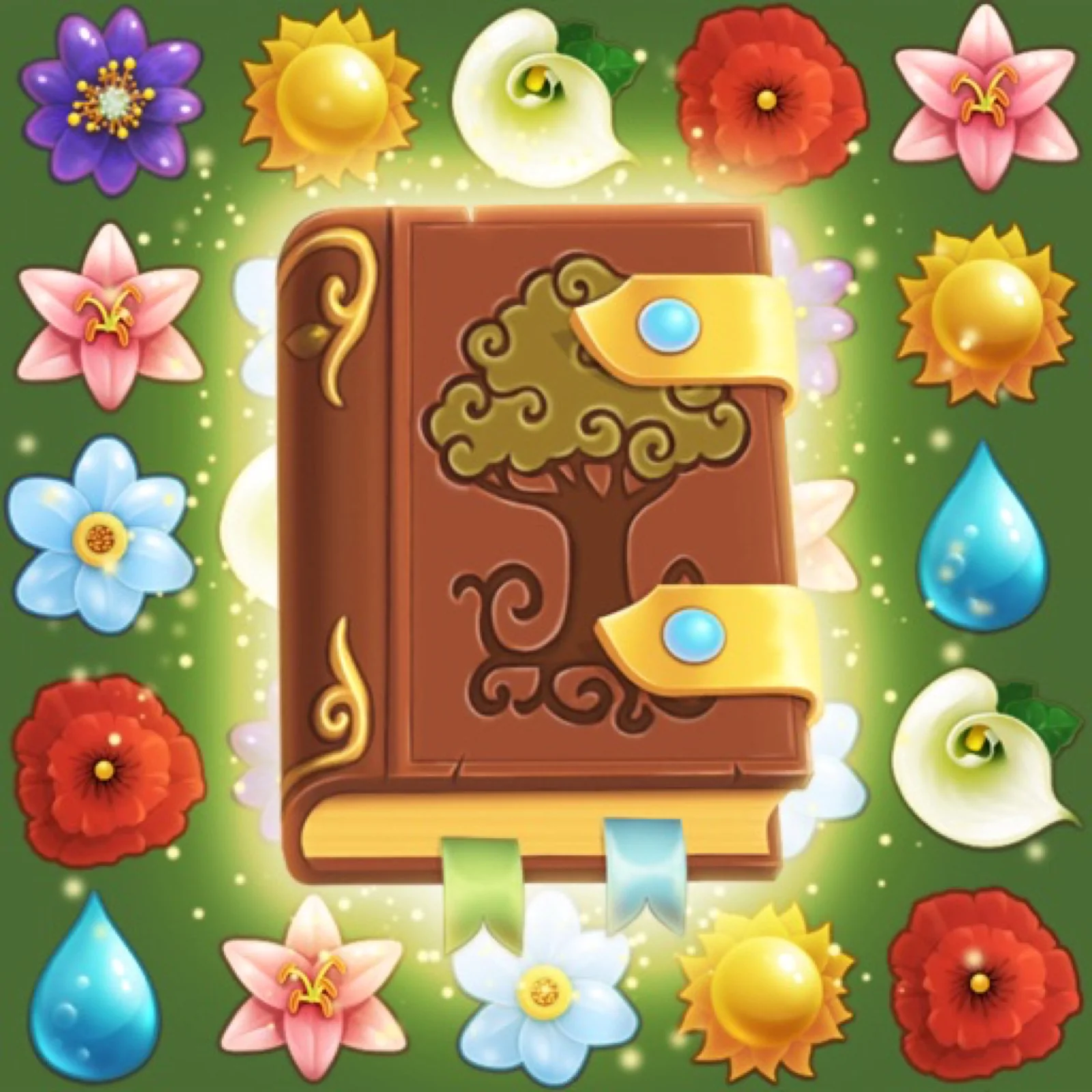 Flower Book app icon